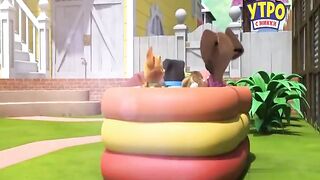 Дружные мопсы S5E12 Погоня за фургоном с мороженым