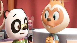 Доктор Панда S1E23 Скелет динозавра