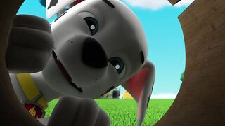 Щенячий патруть S8E05 Щенки спасают усы - Щенки спасают комнату смеха