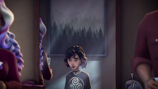 Академия сверхъестественного S1E03 На голову выше. Часть 1