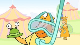 Оранжевая Корова S1E98 Дом для динозавтра