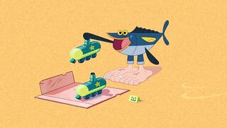 Зиг и Шарко S2E34-36 Bosom Buddies + Teen Rebels+ Playtime