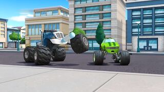 Вспыш и чудо машинки s5e08 Сила переработки!