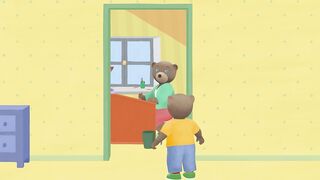 Приключения бурого медвежонка S1E12 Красная нитка