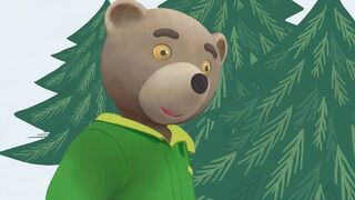 Приключения бурого медвежонка S1E21 Ёлочка для Крошки Мишки