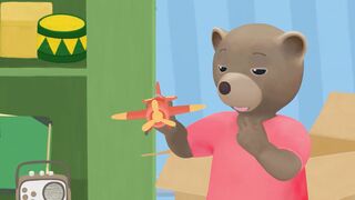 Приключения бурого медвежонка S1E23 Самолётик