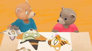 Приключения бурого медвежонка S1E46 Костюм для Крошки Мишки