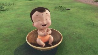 Всемогущий крошка Бхим S1E05 Сражение с икотой