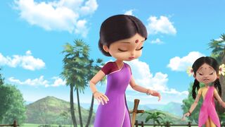 Всемогущий крошка Бхим S2E07 За рисом