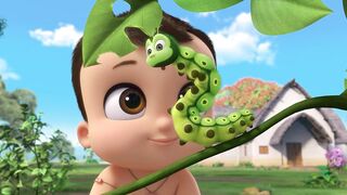 Всемогущий крошка Бхим S2E21 День с гусеницей