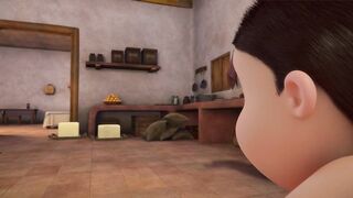 Всемогущий крошка Бхим S3E13 Бхим и масло